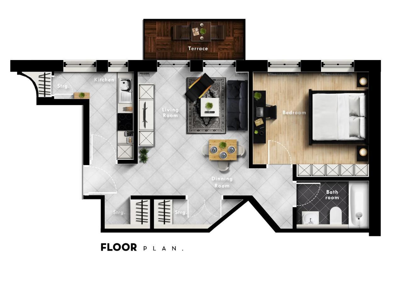 Arbio I Cozy Apart In Leipzig Center Экстерьер фото